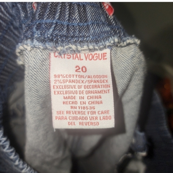 Crystal vogue size 20 shorts - Picture 4 of 4